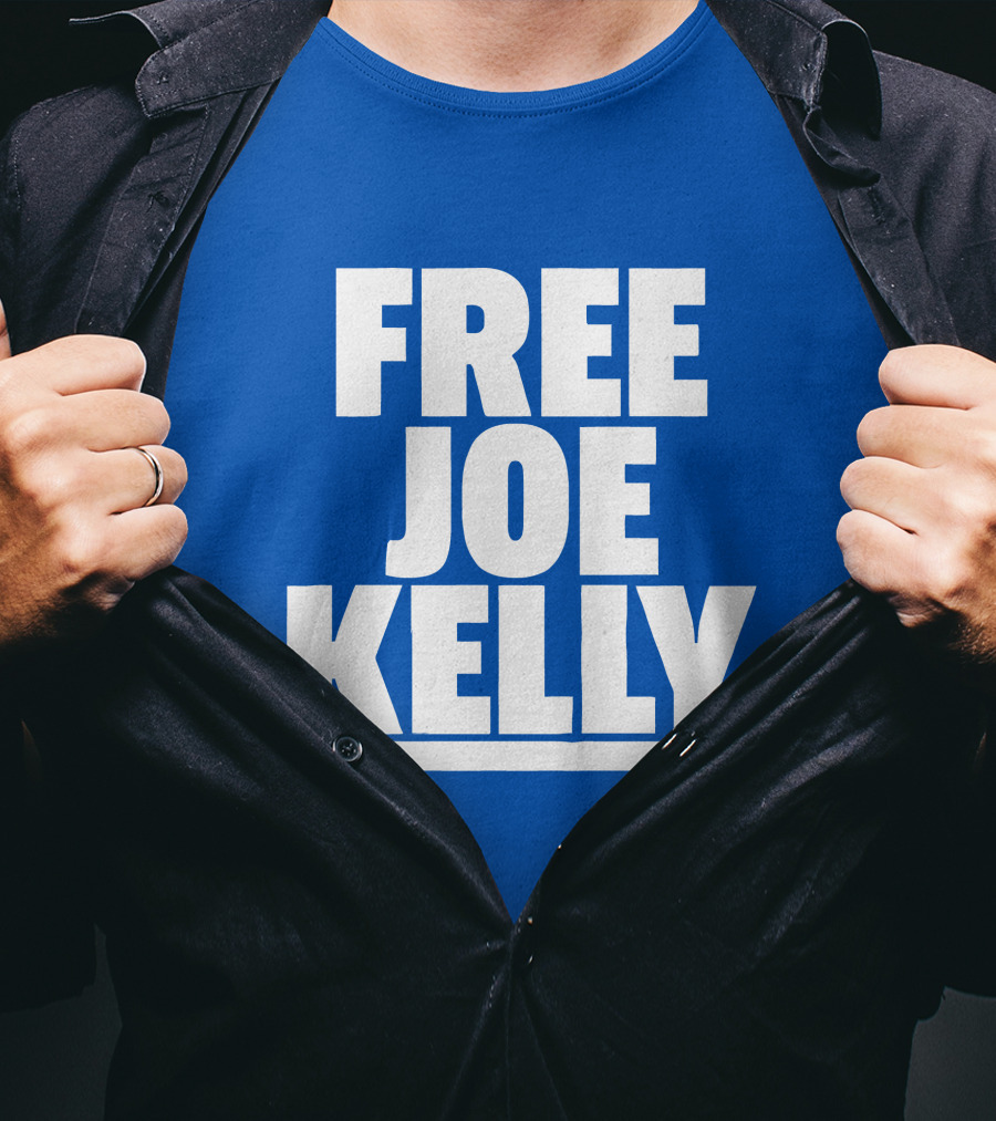 Free Joe Kelly Blue T-Shirt