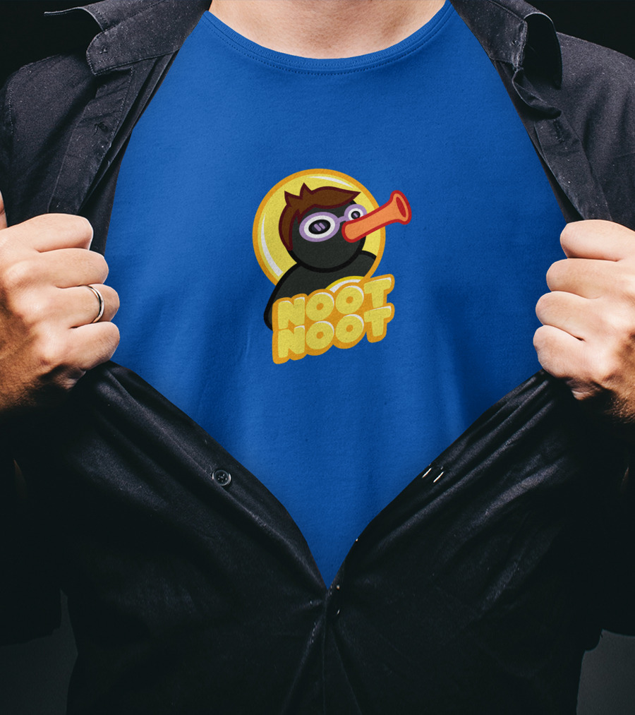 GeorgeNotFound Noot Noot Penguin Cartoon T-Shirt