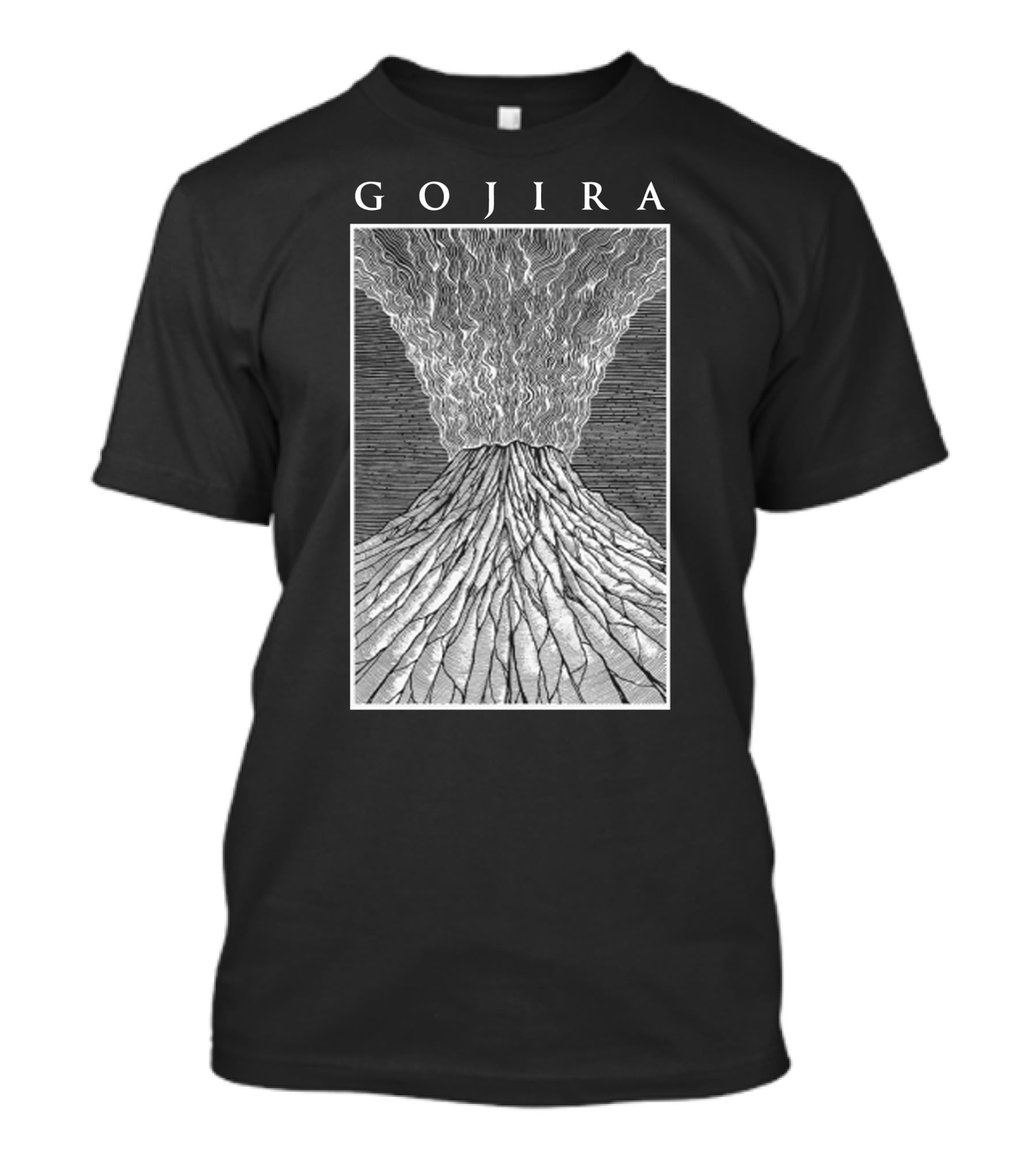 GOJIRA Volcano Eruption T-Shirt