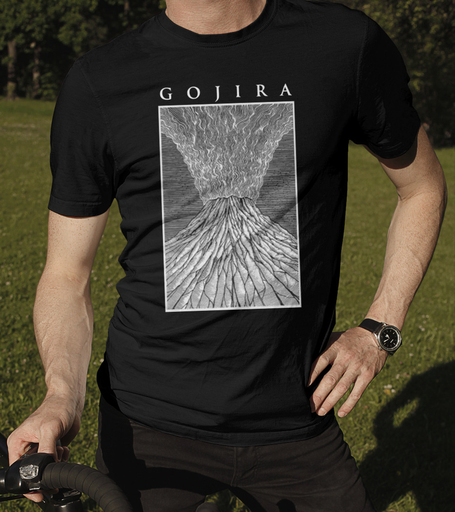 GOJIRA Volcano Eruption T-Shirt