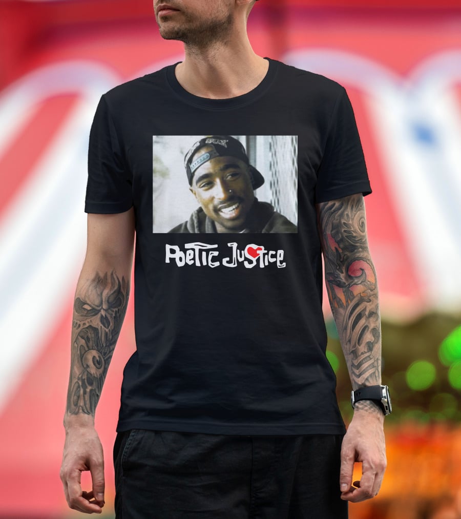 Poetic Justice Tupac Shakur T-Shirt