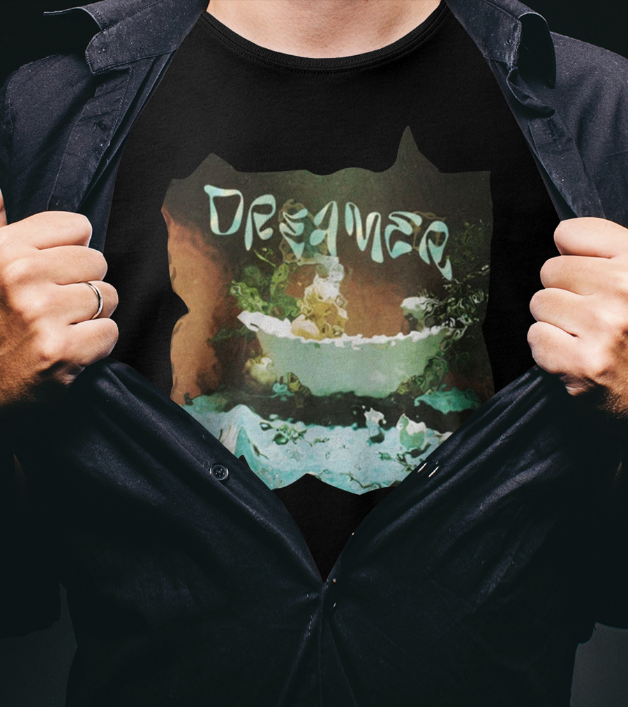 Dreamer Calm Abstract Wave Reflection T-Shirt