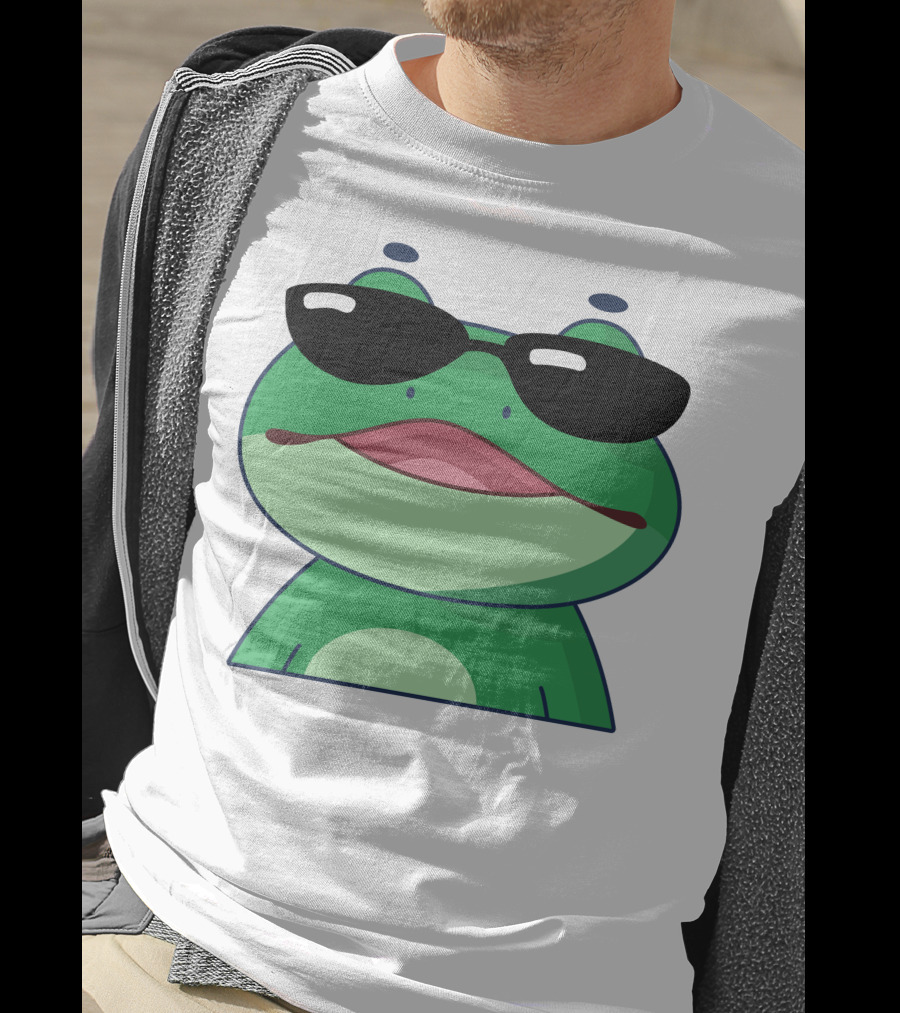 Boomerna Frog With Sunglasses T-Shirt