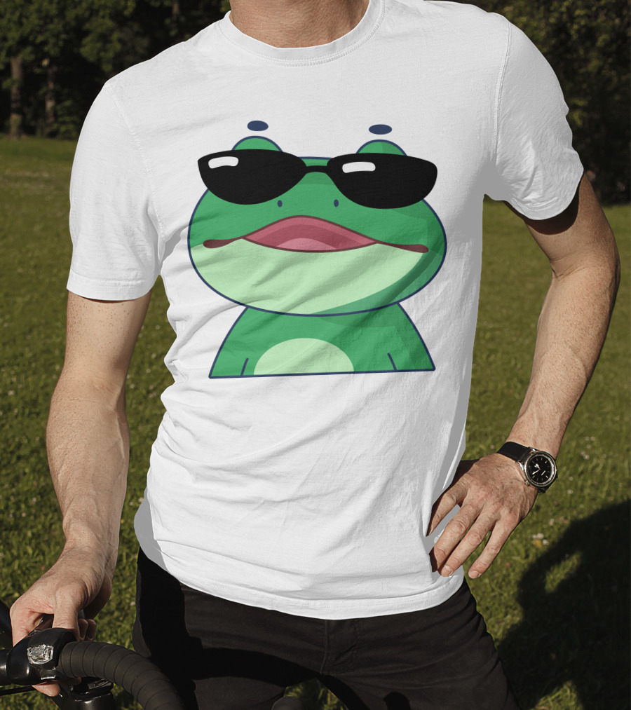 Boomerna Frog With Sunglasses T-Shirt