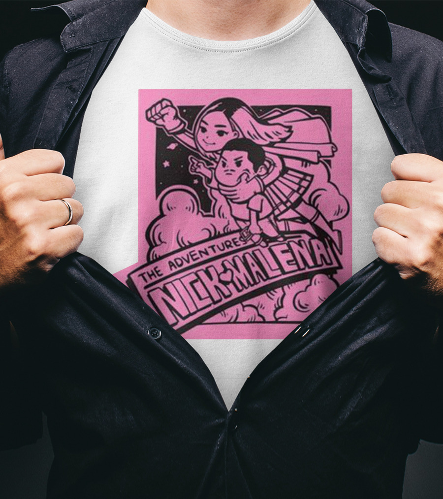 The Adventure Nick Malena Nmplol Merch T-Shirt