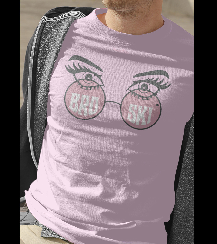 Brittany Broski Bro Ski Eyeglasses T-Shirt