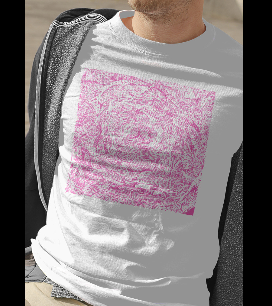 Fewjar Merch Pink Swirl T-Shirt