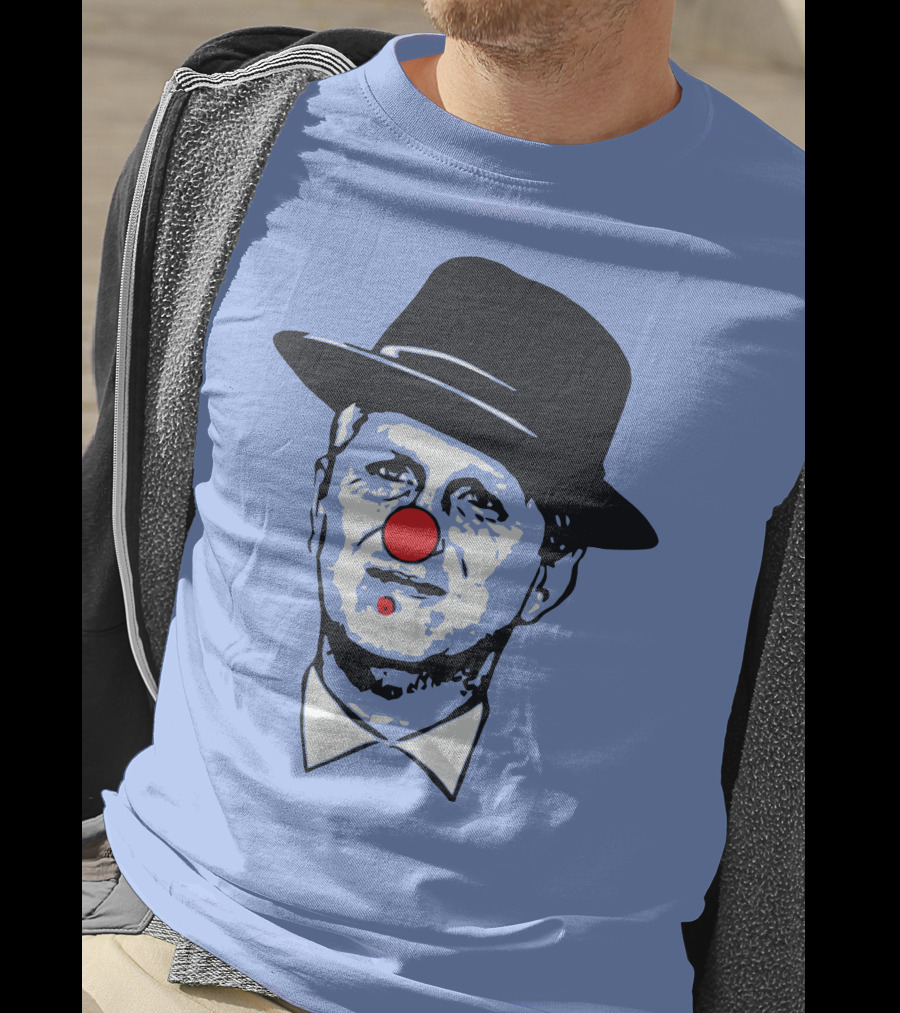 Michael Rapaport Clown Face With Hat And Red Nose T-Shirt