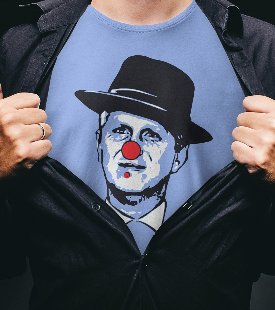 Michael Rapaport Clown Face With Hat And Red Nose T-Shirt
