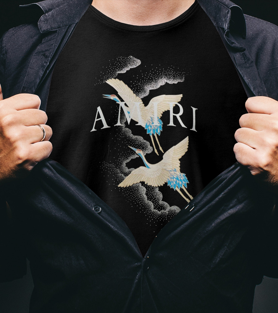 AMIRI Crane Clouds T-Shirt