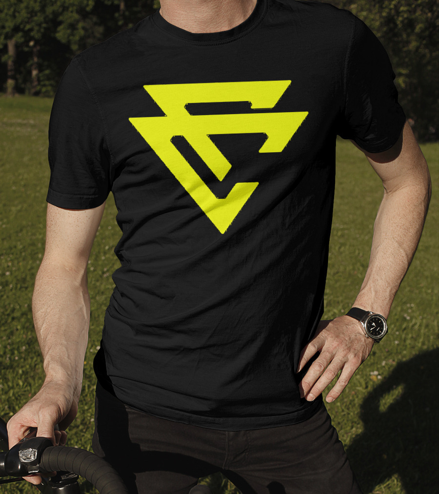 Capron Funk CF Logo Yellow And Black Merch T-Shirt