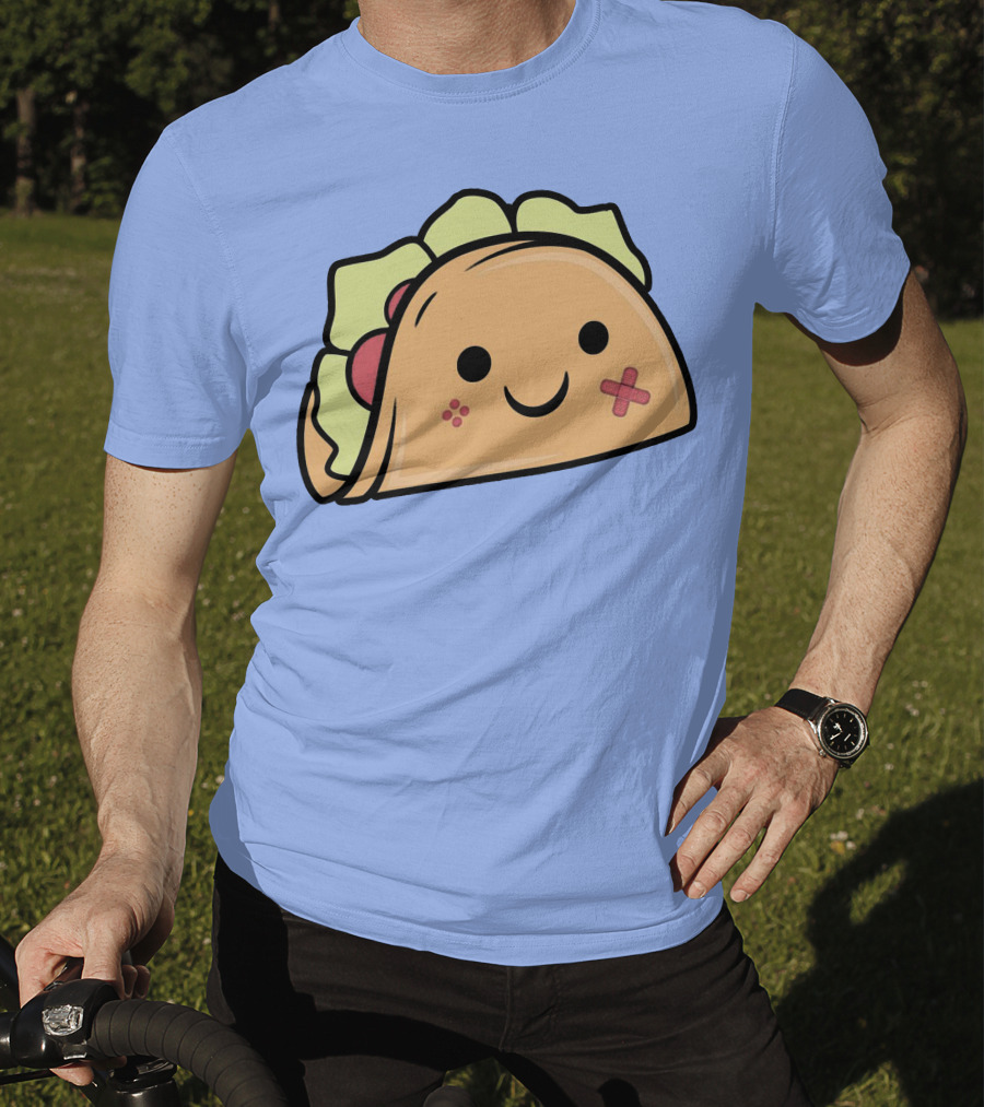 Kawaii Taco Cute Smiley Face Twent4tim Merch T-Shirt