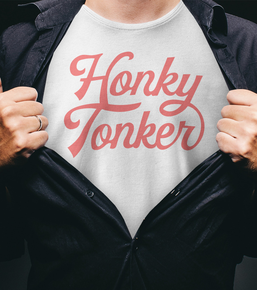 Honky Tonker Retro Script T-Shirt