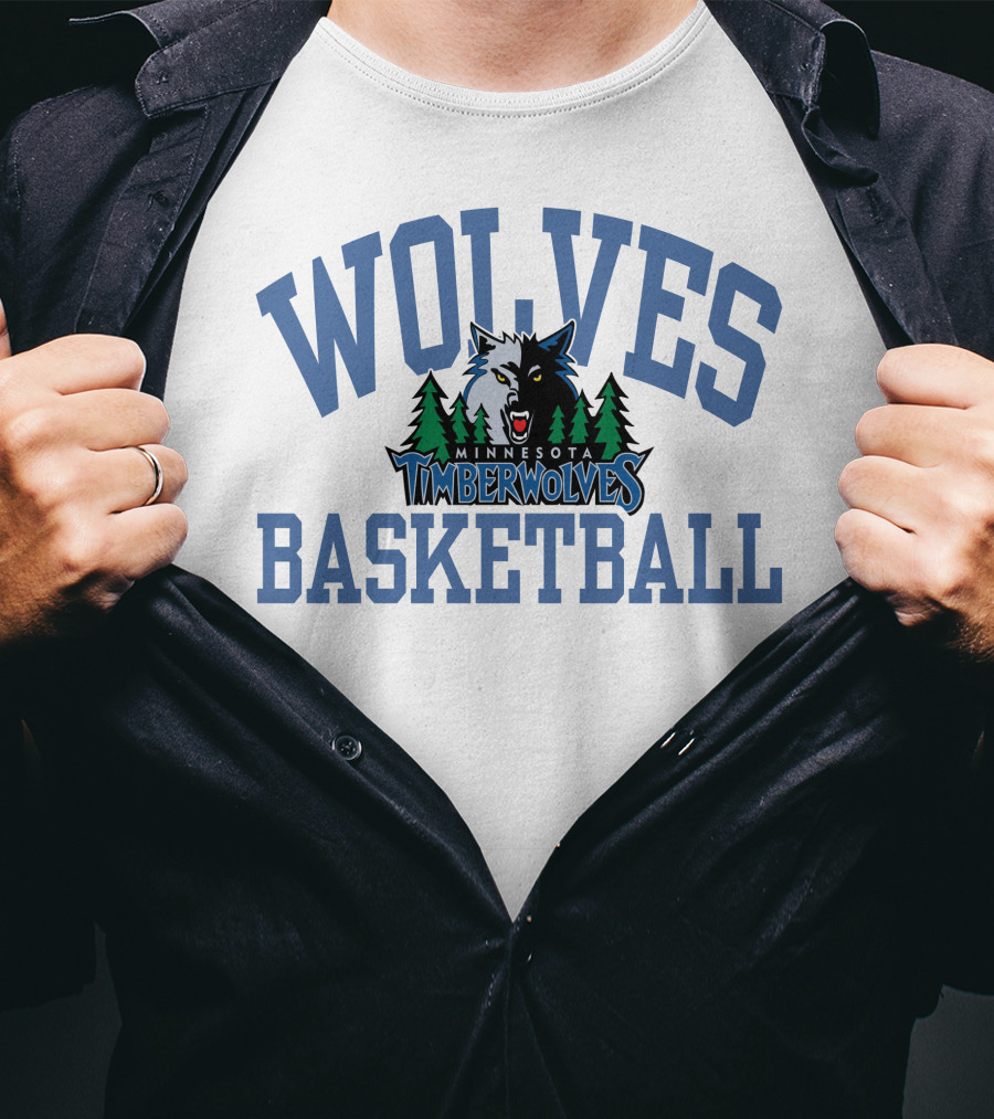 Wolves Minnesota Timberwolves Basketball T-Shirt