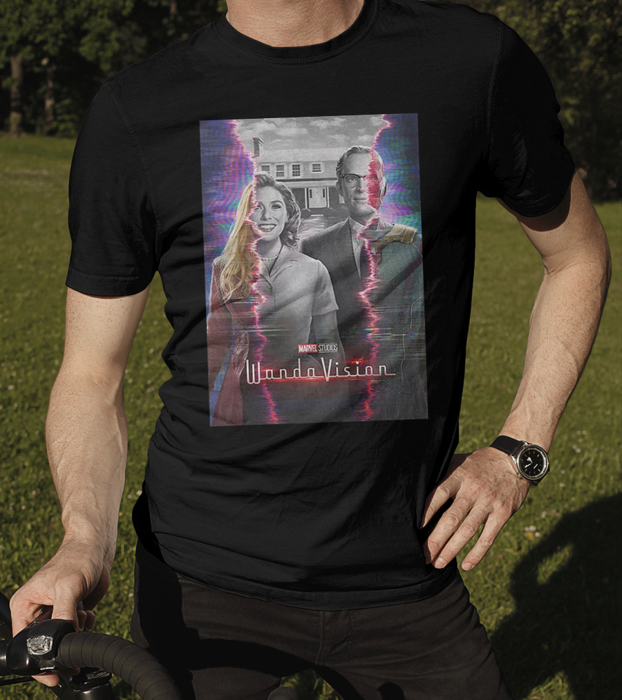 Marvel Studios WandaVision Retro TV Distortion T-Shirt