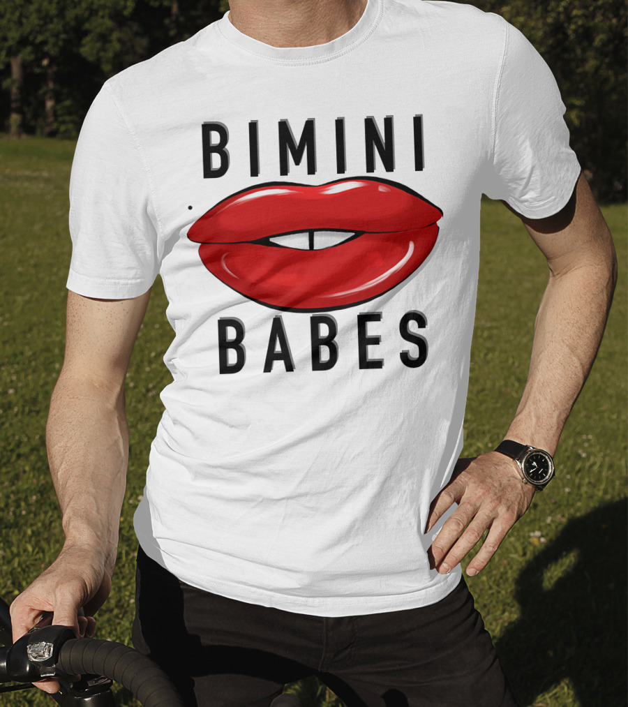 Bimini Babes Red Lips Bimini Bon Boulash Merch T-Shirt