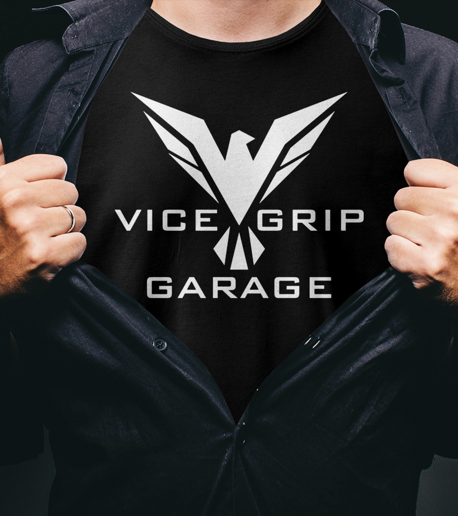 Vice Grip Garage Logo Eagle T-Shirt