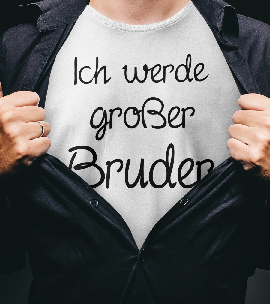 Ich Werde Großer Bruder T-Shirt
