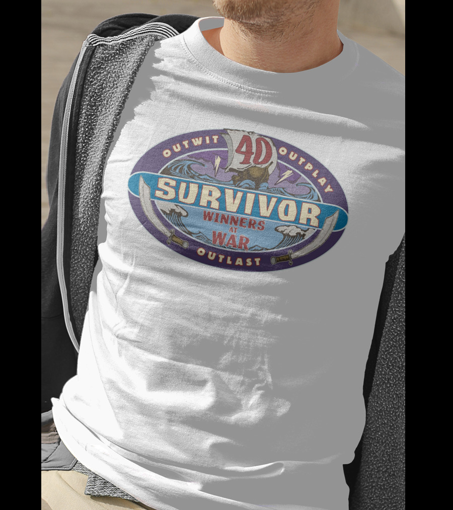 40th Survivor Winners At War Outwit Outplay Outlast T-Shirt