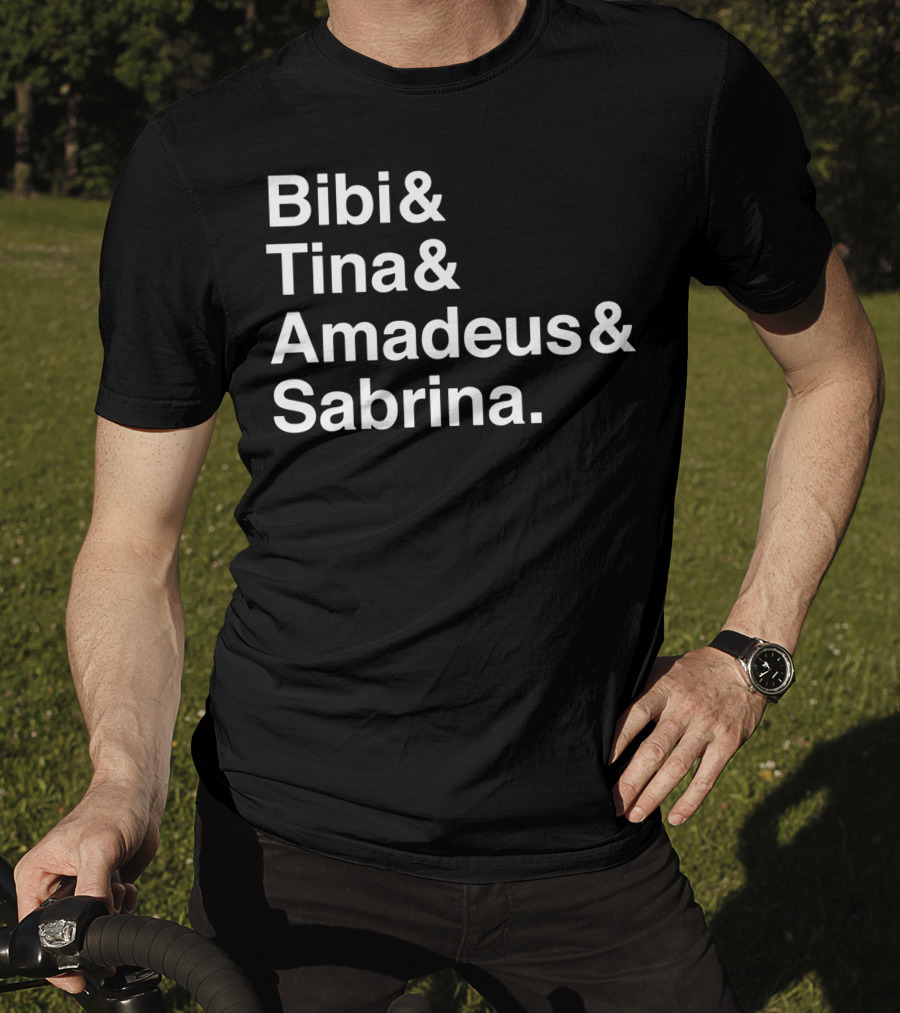Bibi And Tina And Amadeus And Sabrina Collection T-Shirt