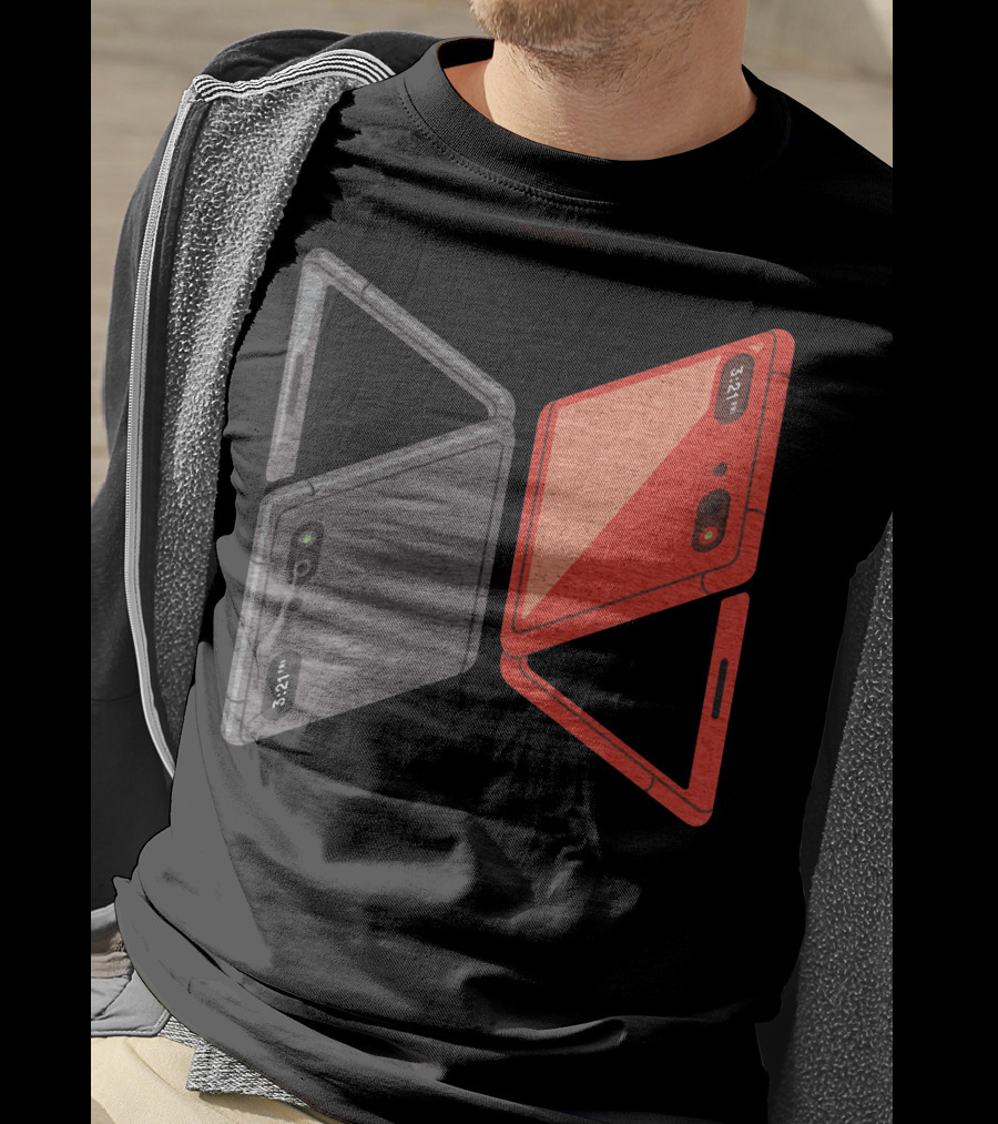 MKBHD Merch 3.2.1 Custom Foldable Phone T-Shirt