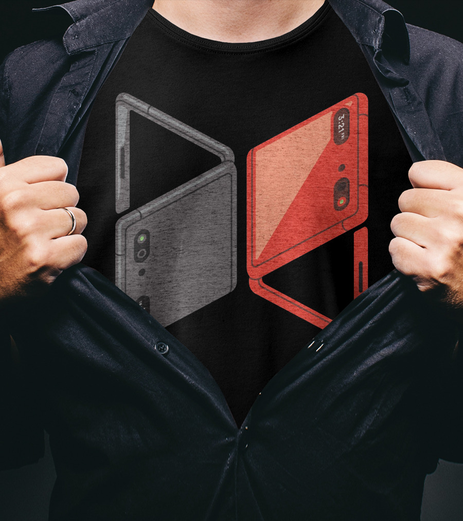 MKBHD Merch 3.2.1 Custom Foldable Phone T-Shirt