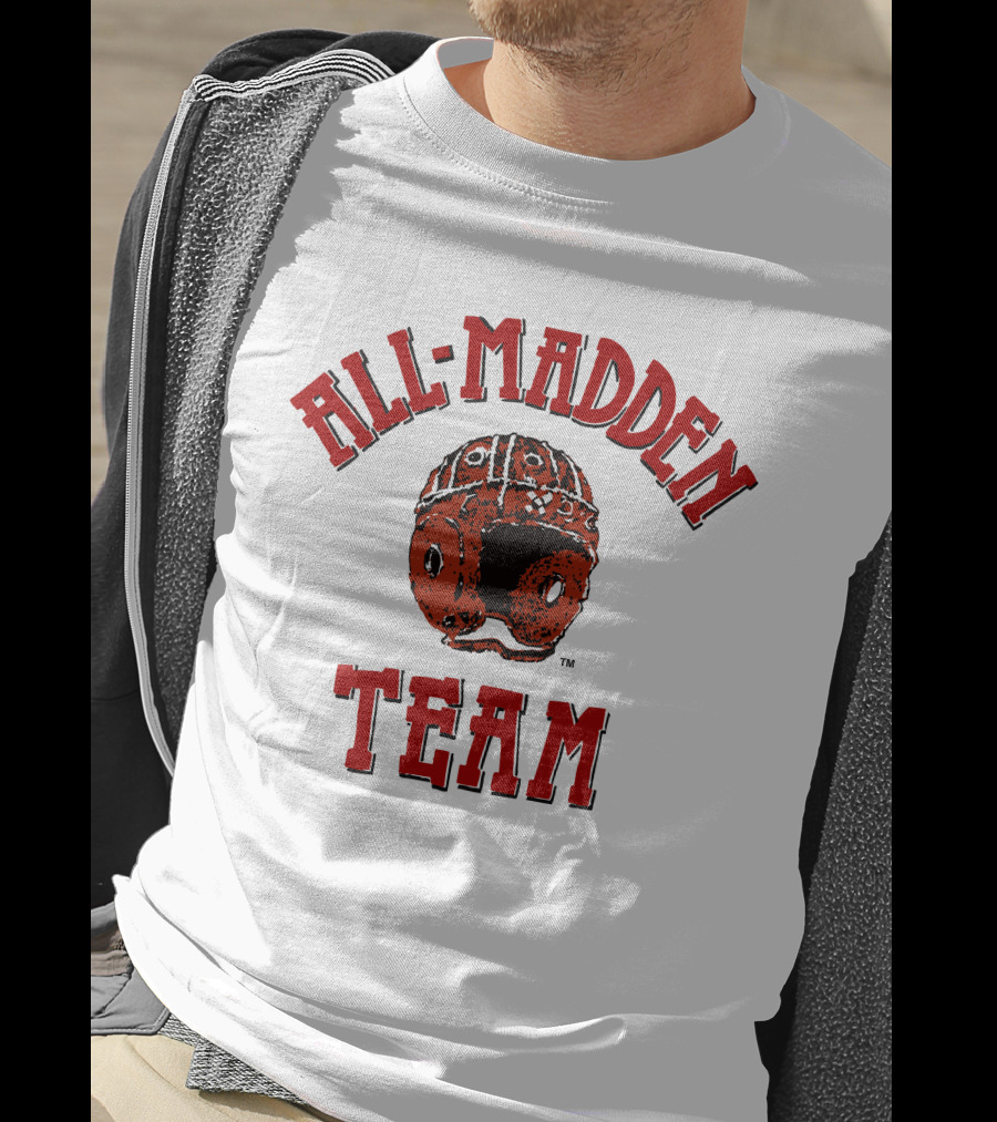 All-Madden Team Football Helmet Classic T-Shirt