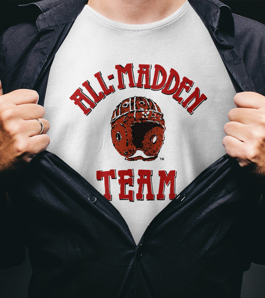 All-Madden Team Football Helmet Classic T-Shirt