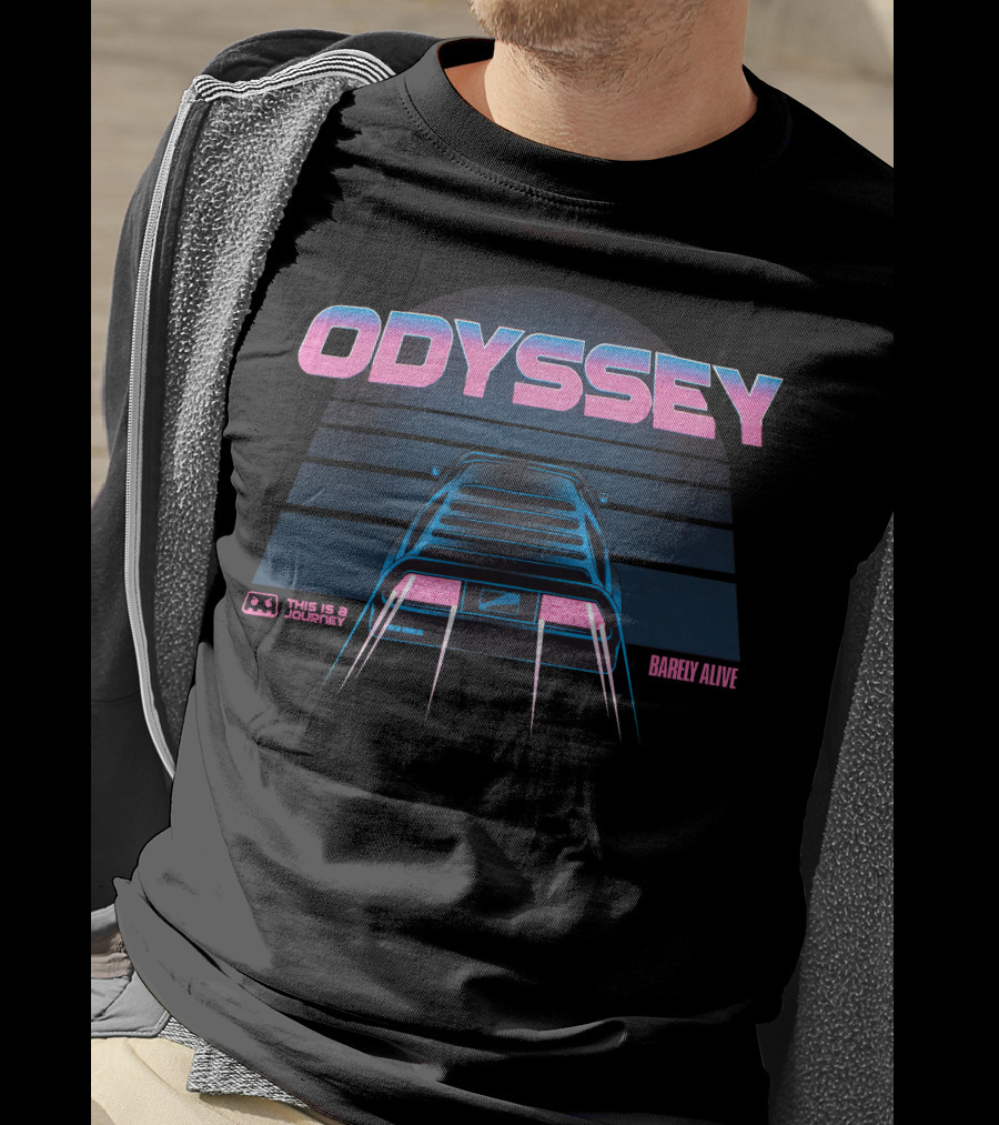 ODYSSEY This Is A Journey Barely Alive T-Shirt