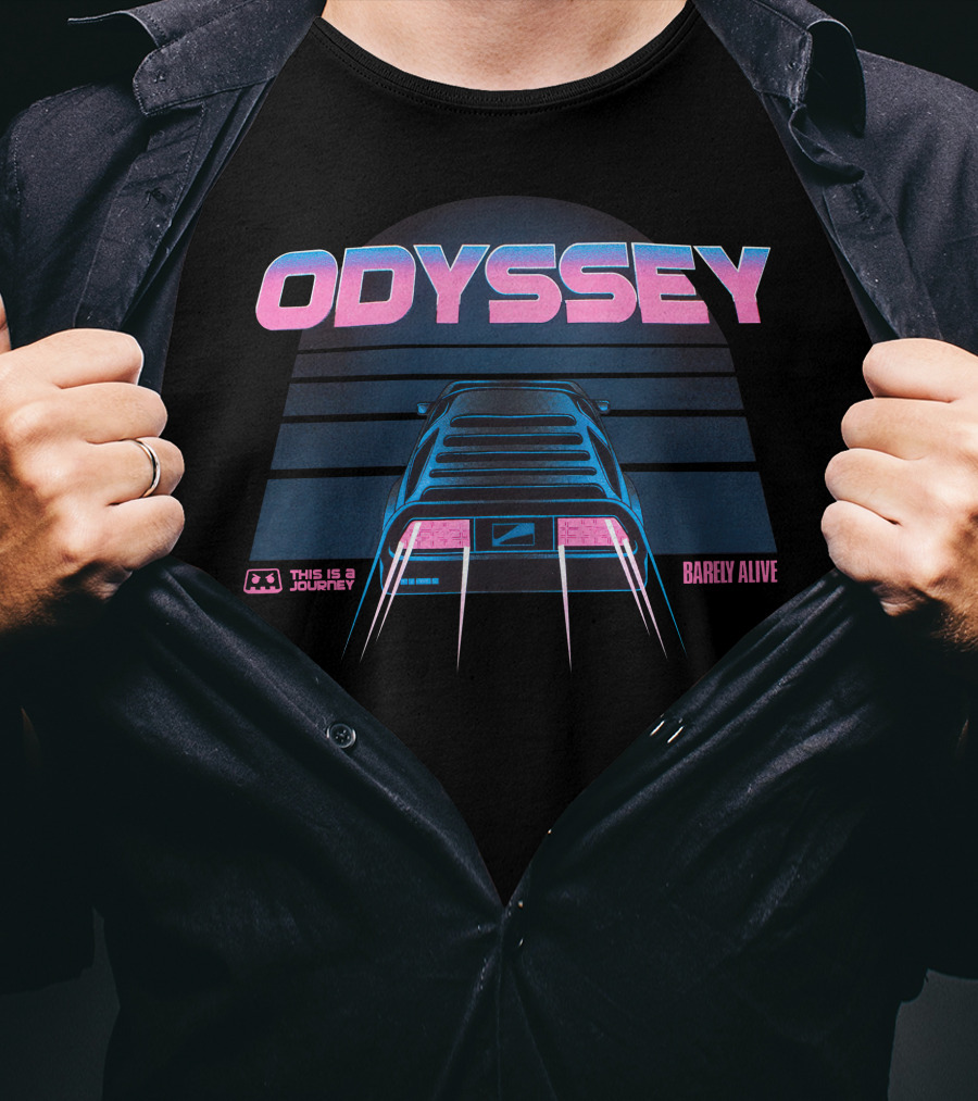 ODYSSEY This Is A Journey Barely Alive T-Shirt