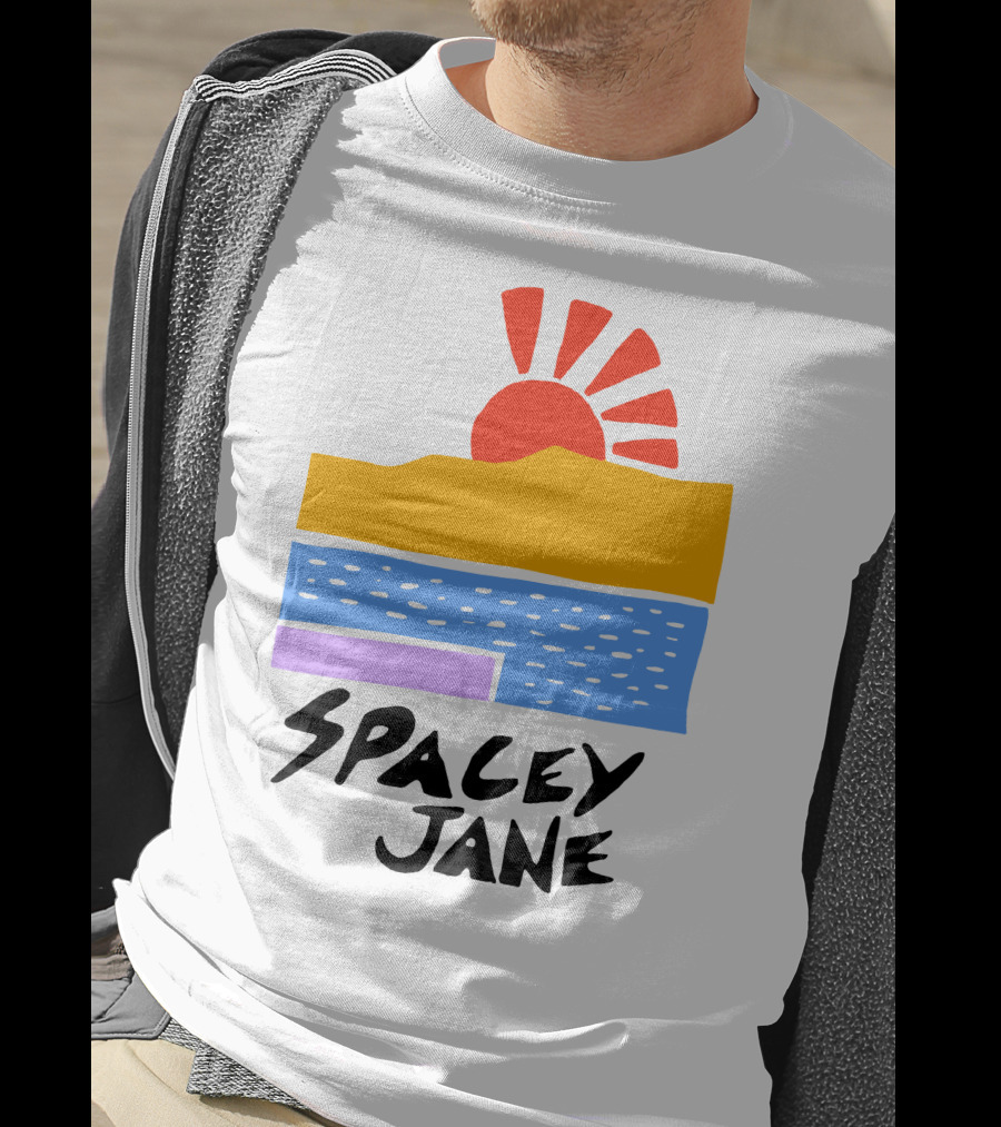Spacey Jane Store Sun And Waves Retro T-Shirt