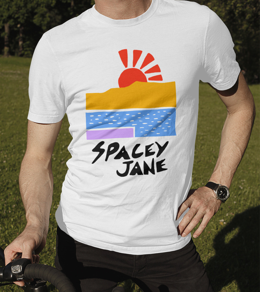 Spacey Jane Store Sun And Waves Retro T-Shirt