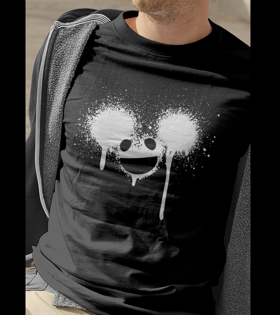 Deadmau5 Splatter Face T-Shirt