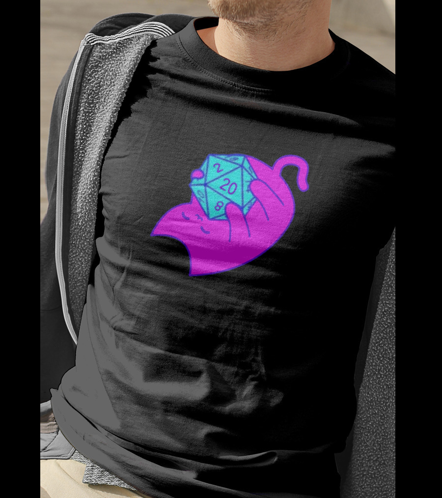 Sodapoppin Merch D20 Gaming Ghost T-Shirt