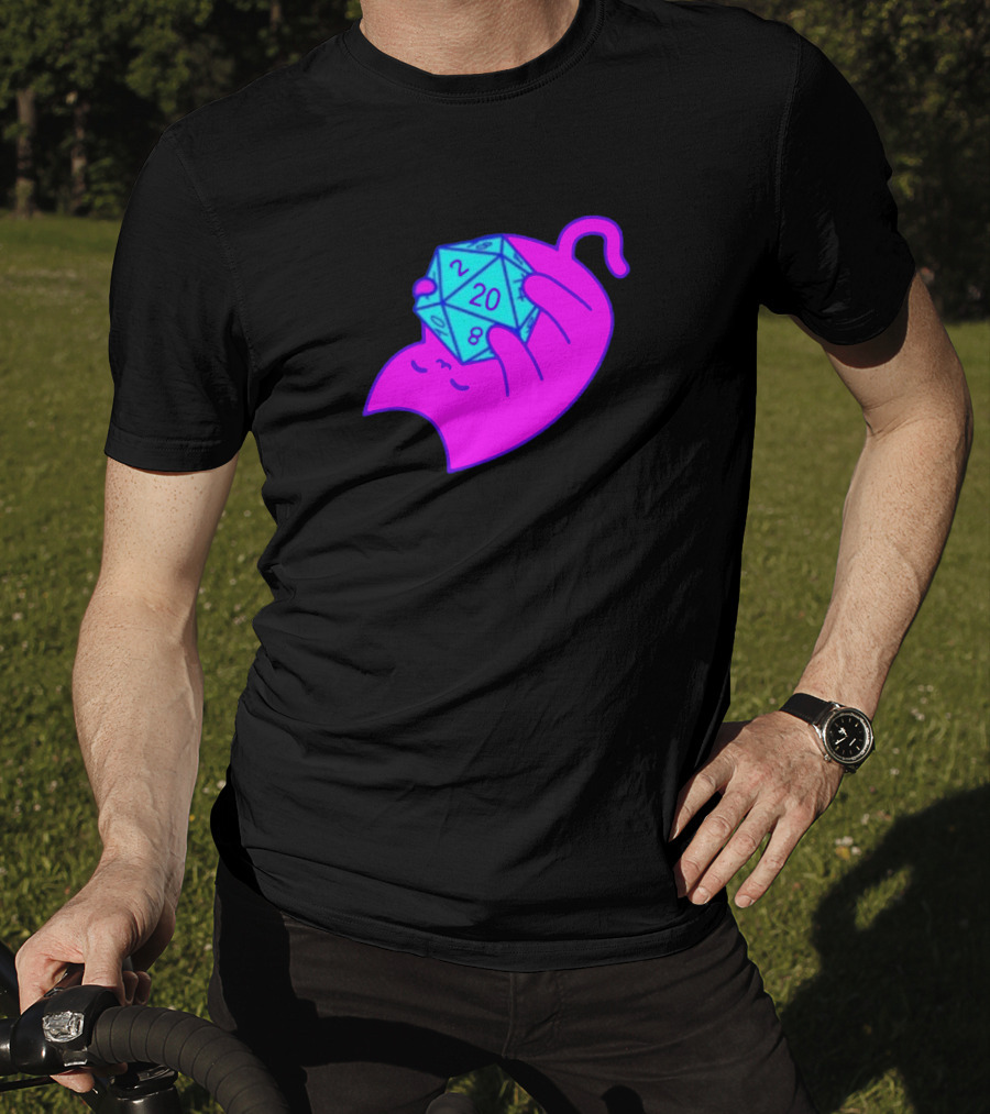 Sodapoppin Merch D20 Gaming Ghost T-Shirt