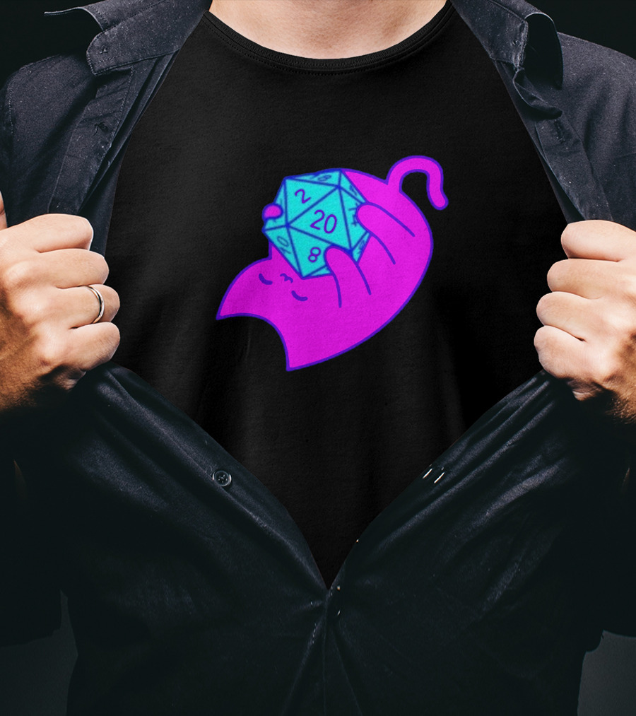 Sodapoppin Merch D20 Gaming Ghost T-Shirt