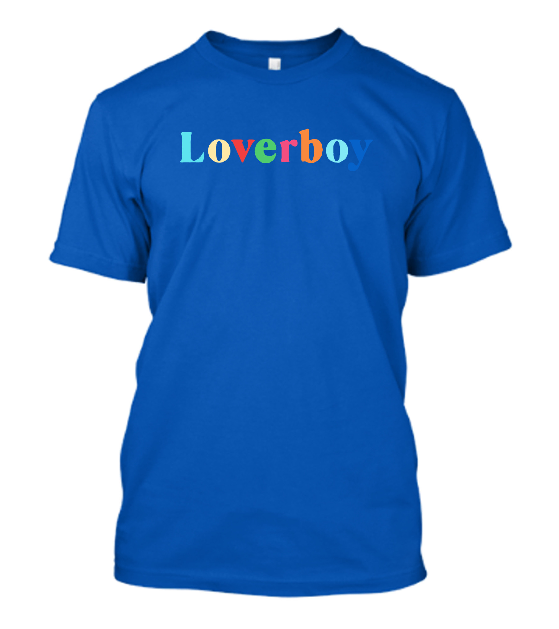 Loverboy Store Multicolor Lettering T-Shirt