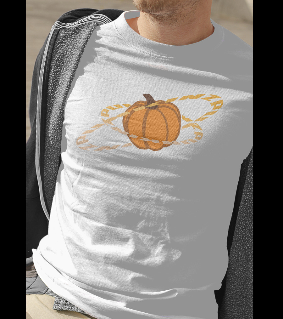 Punz Shop Pumpkin Planet Orbit T-Shirt