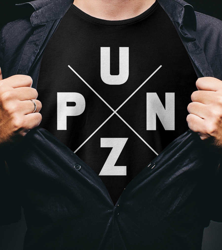Punz Store PUNZ Diagonal Cross T-Shirt