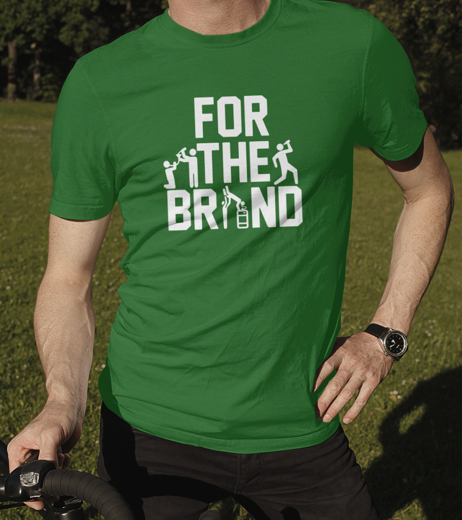 FOR THE BRAND Fans Drinking Golf Silhouette Activity T-Shirt