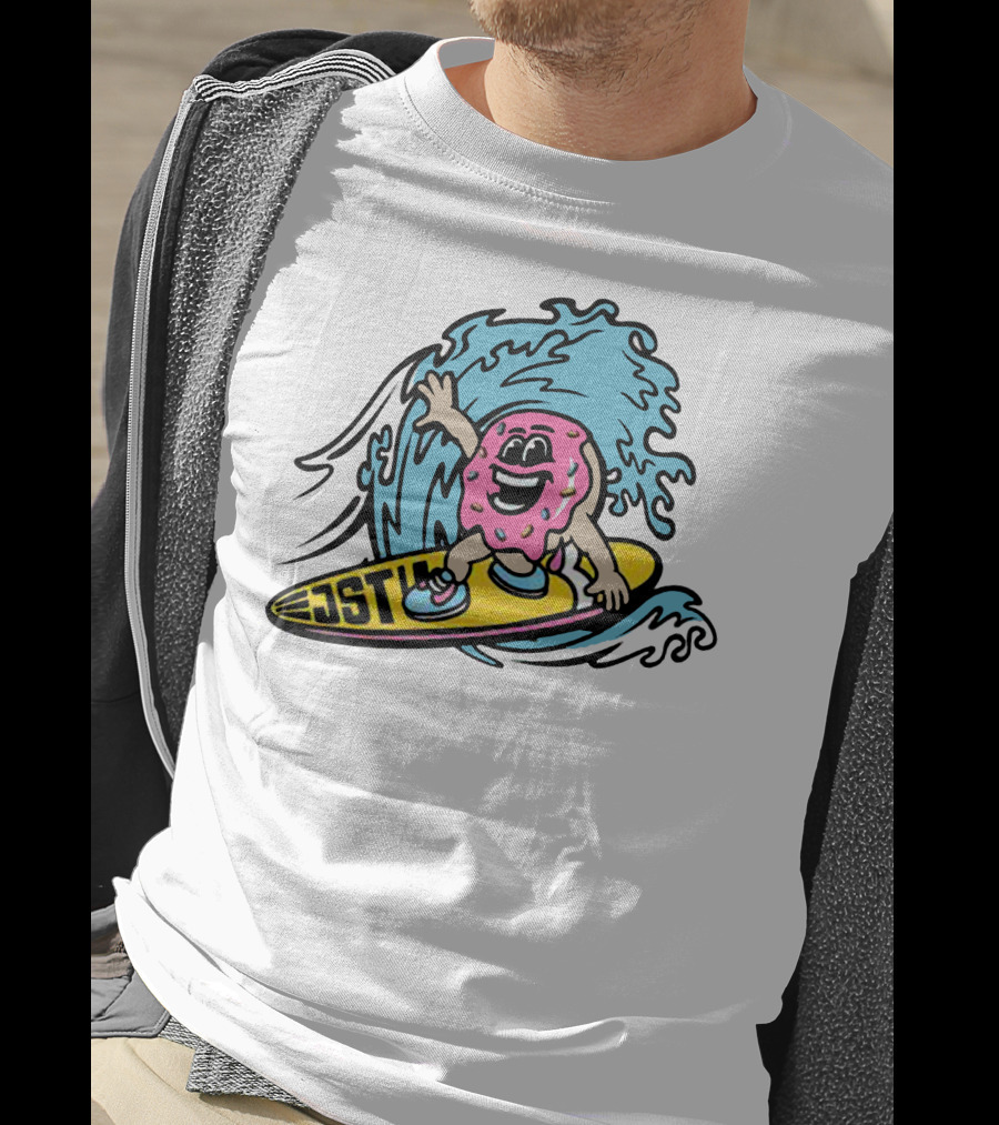 JSTU Surfing Donut Wave Adventure T-Shirt