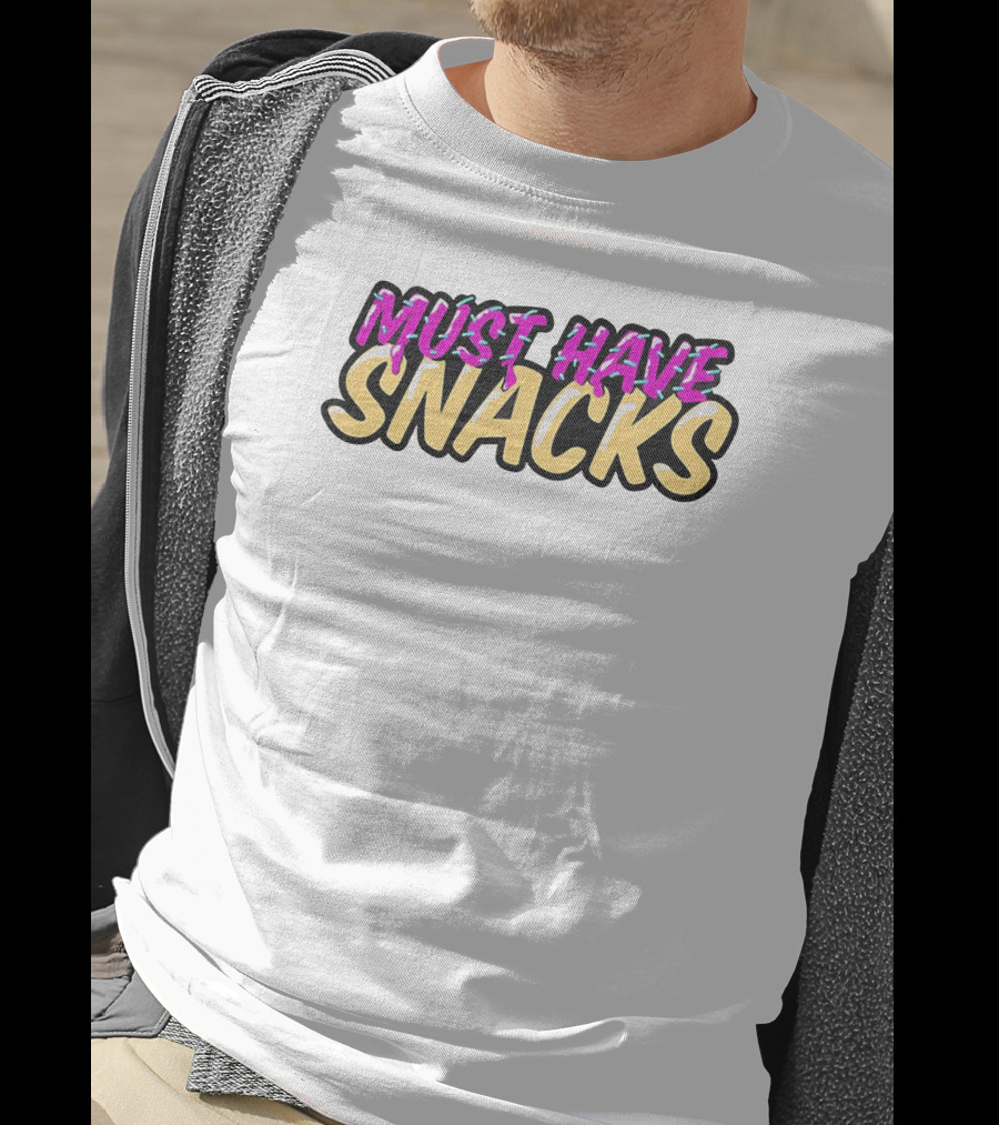 Must Have Snacks MoreJStu Merch Shop T-Shirt