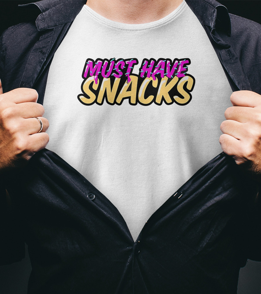 Must Have Snacks MoreJStu Merch Shop T-Shirt