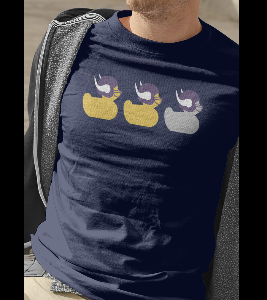 Duck Duck Grey Duck Vikings T-Shirt