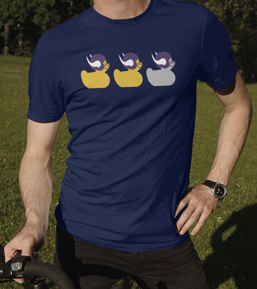 Duck Duck Grey Duck Vikings T-Shirt