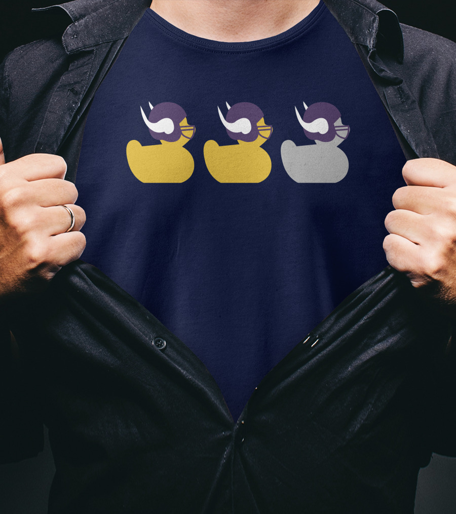 Duck Duck Grey Duck Vikings T-Shirt