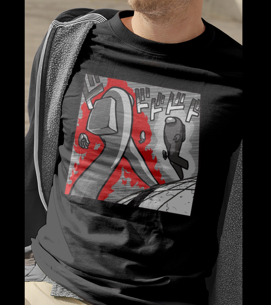 Shop Among Us JoJo Parody Manga T-Shirt