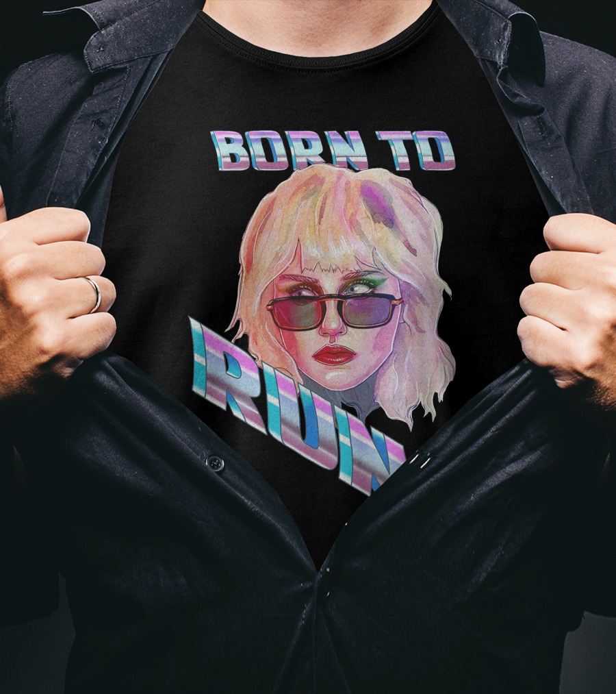 Born To Run Miley Cyrus Merch T-Shirt