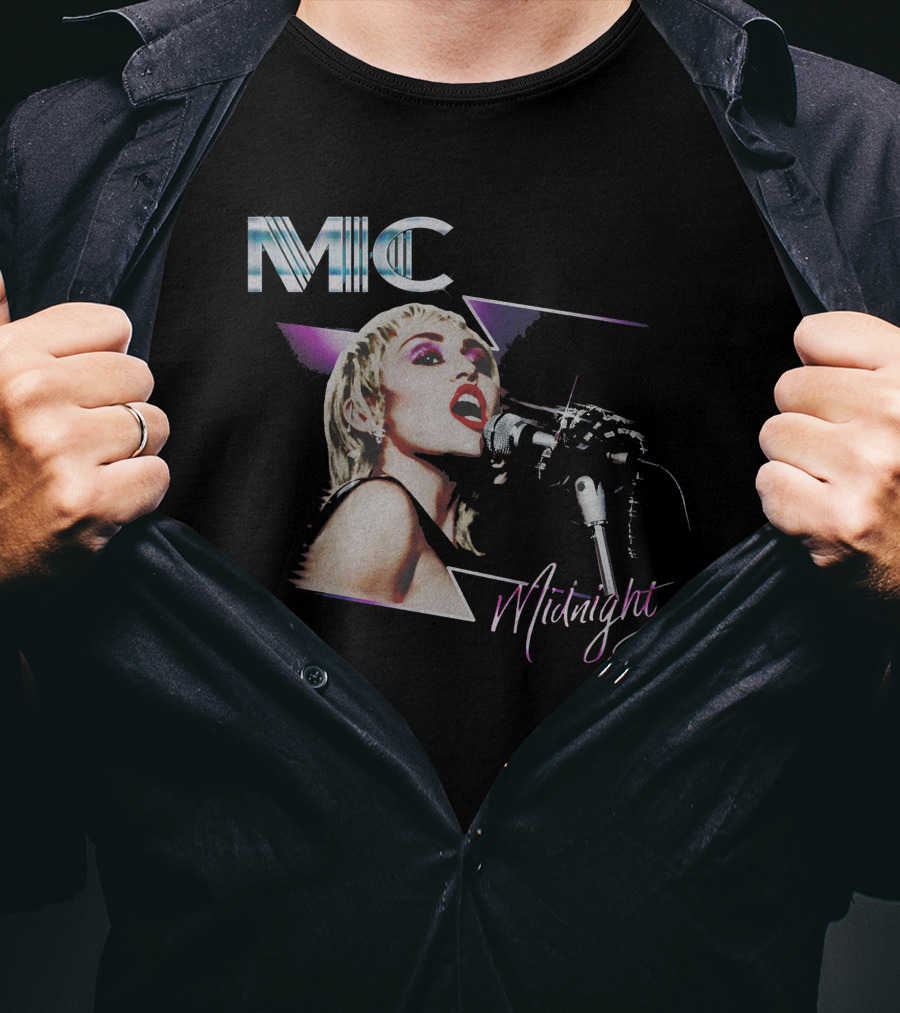 MIC Midnight Sky Miley Cyrus Shop T-Shirt