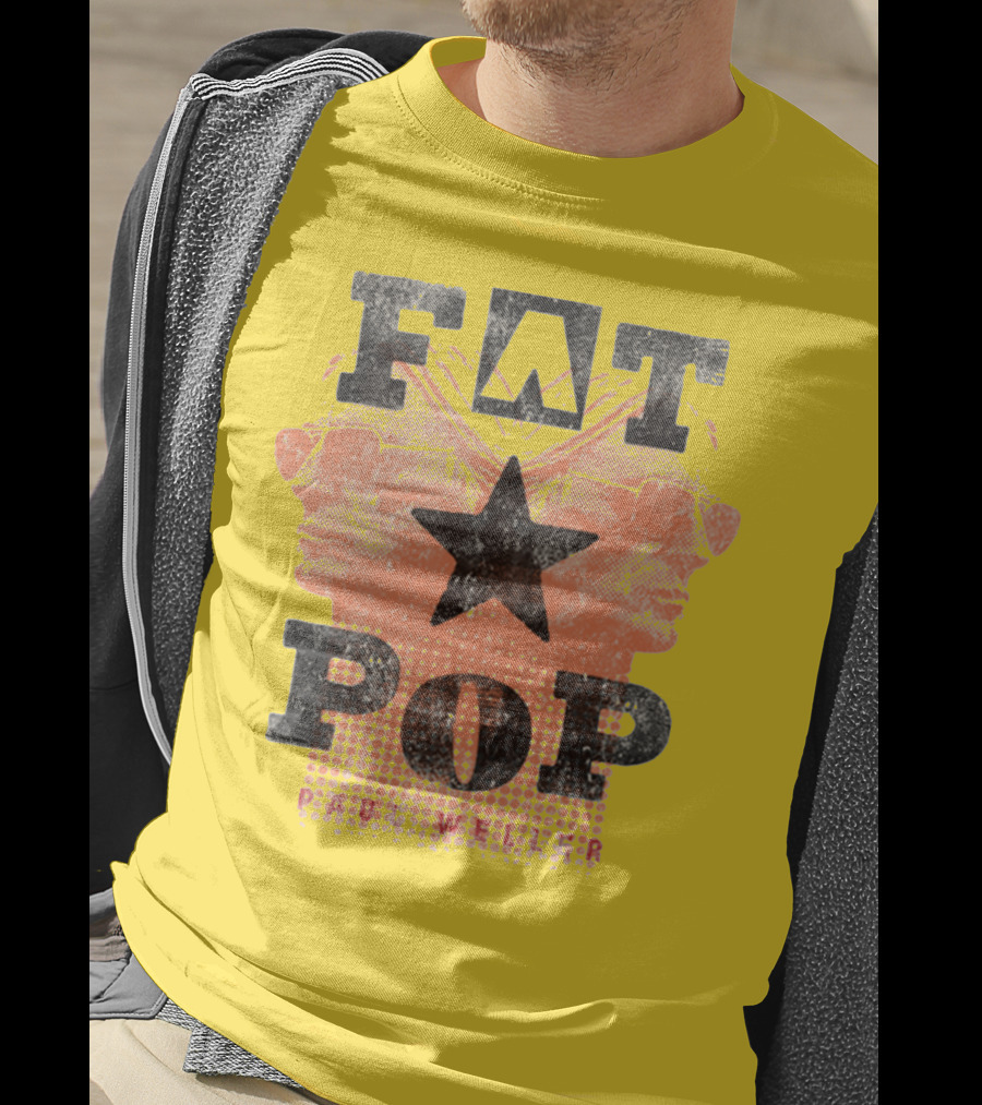 FAT POP Paul Weller Star T-Shirt